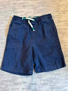 Mini Boden Blue Pull-On Shorts 6Y